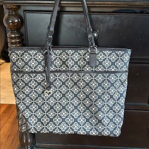 Brighton Toledo bag, small area where stitches coming undone on one strap.